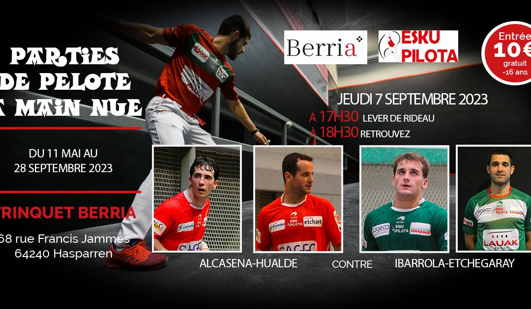 Partie du Jeudi 07 Septembre